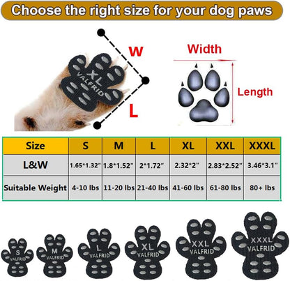 Anti-Rutsch Pfotenpads für Hunde
