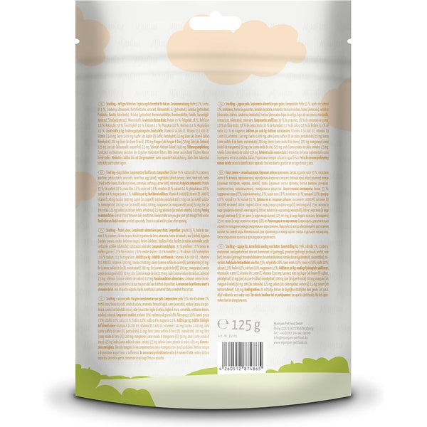 MjAMjAM - Premium Katzensnack - saftiges Hühnchen (1 x 125 g)