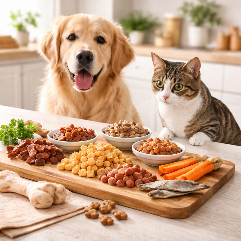 <p><strong>Snacks & Leckerlis</strong></p>