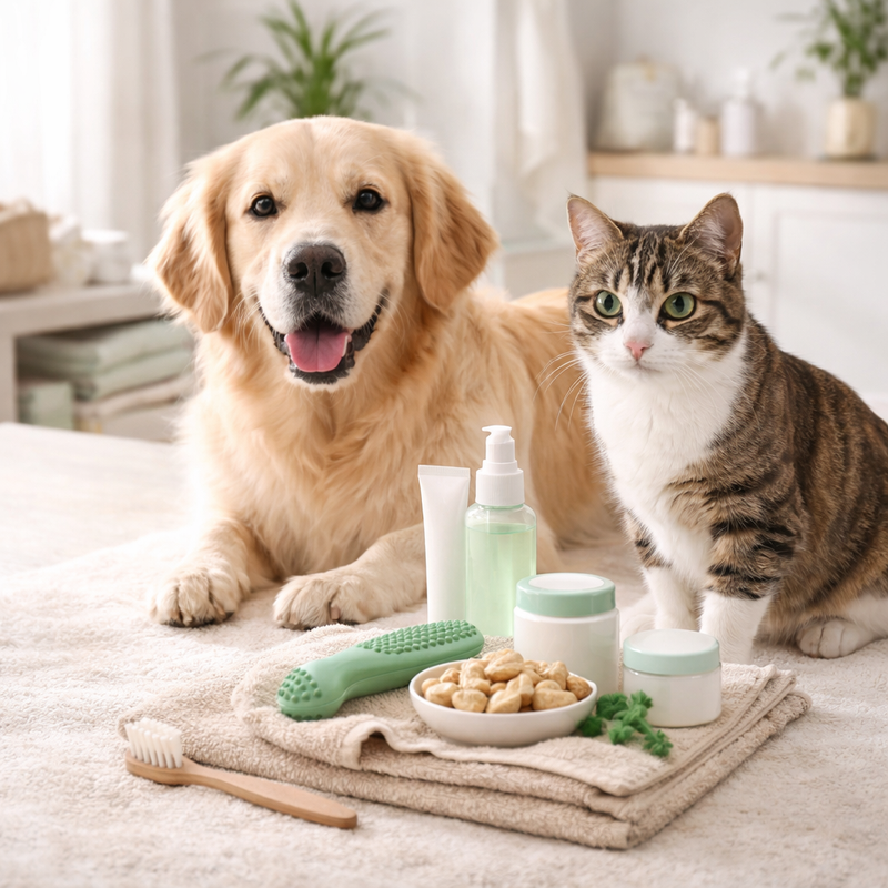 <p>Zahnpflege & Wellness</p>