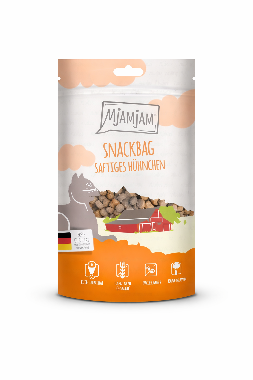 MjamMjam – Premium Fleisch-Snacks (125g, getreidefrei)